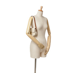 Triomphe Coated Canvas Claude Shoulder Bag