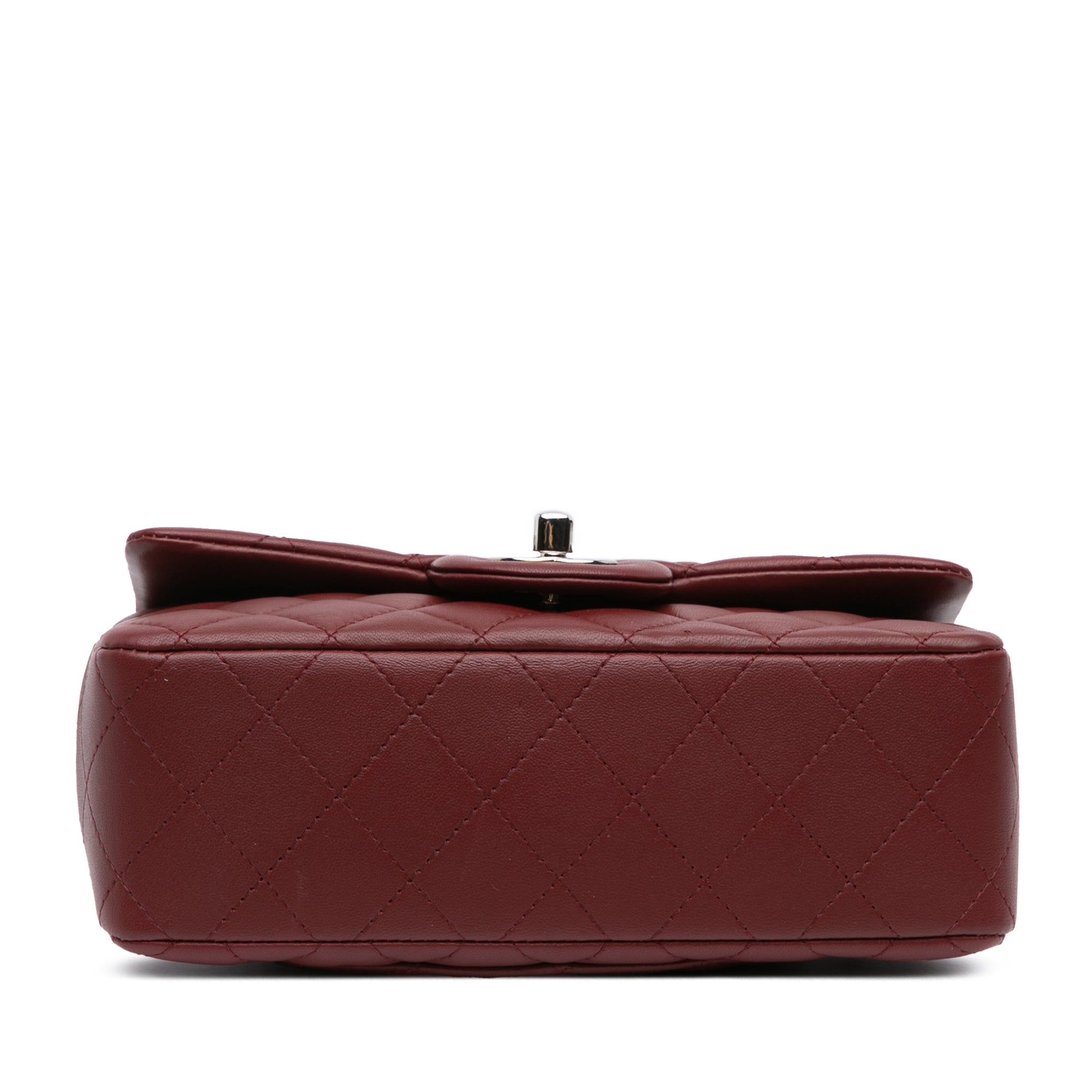 Mini Rectangular Classic Lambskin Single Flap