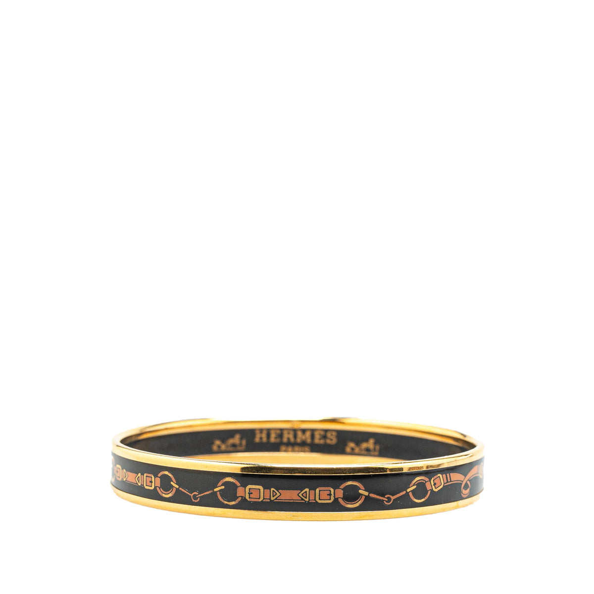 Narrow Mors de Filet Enamel Bangle 62