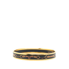 Narrow Mors de Filet Enamel Bangle 62