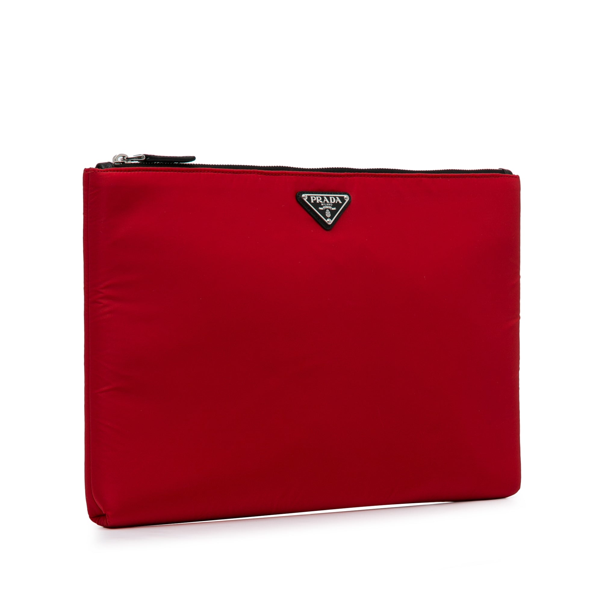 Tessuto Soft Zip Clutch_1