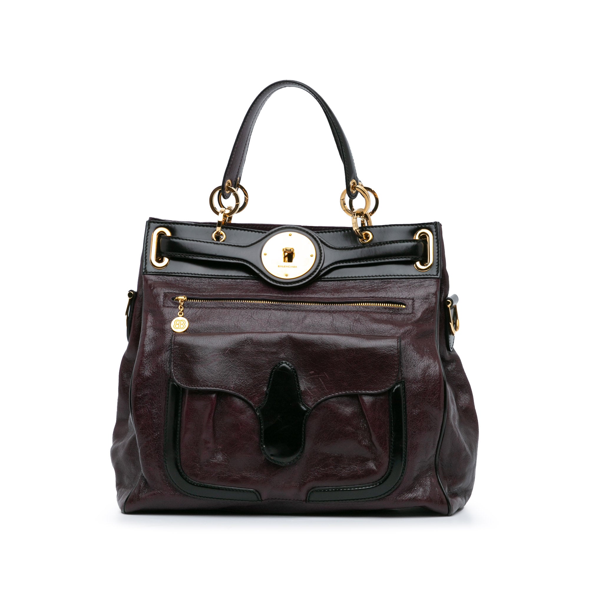 Medium Chevre Lune Satchel