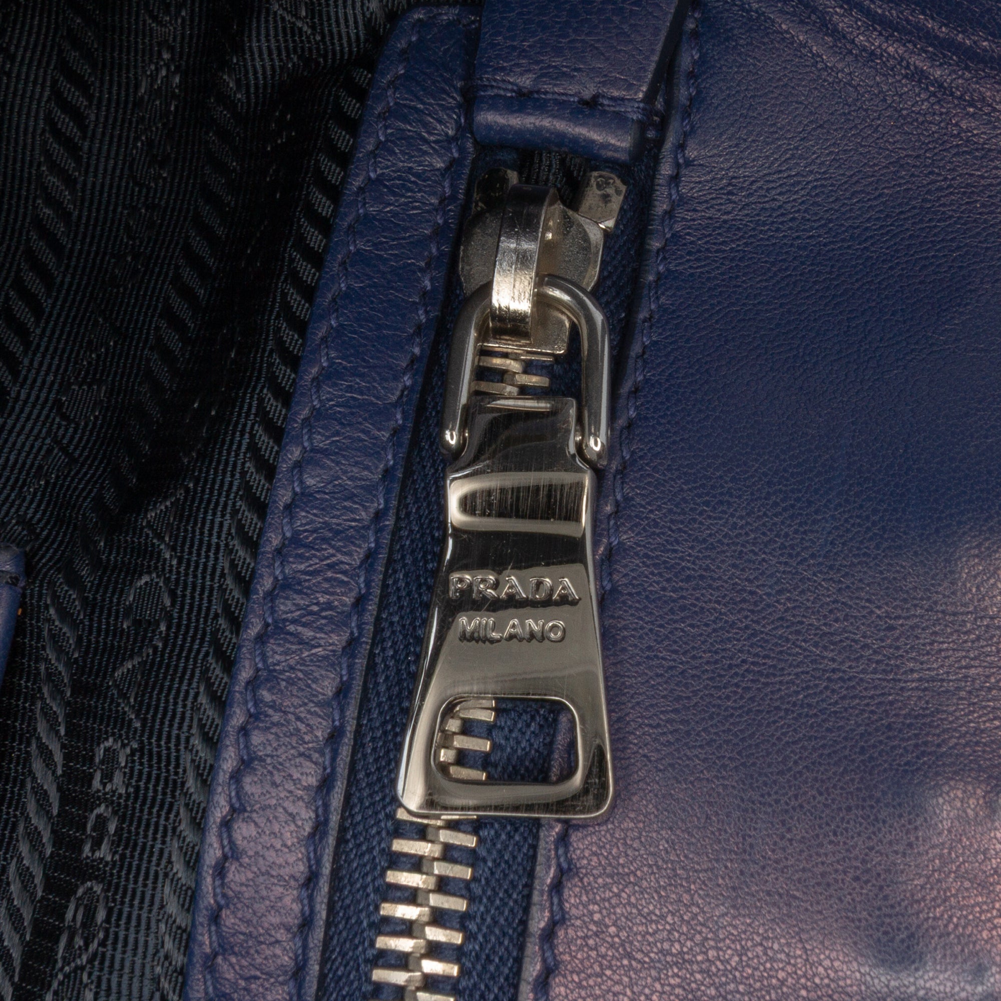 Nappa Gaufre Buckle Strap Shoulder Bag