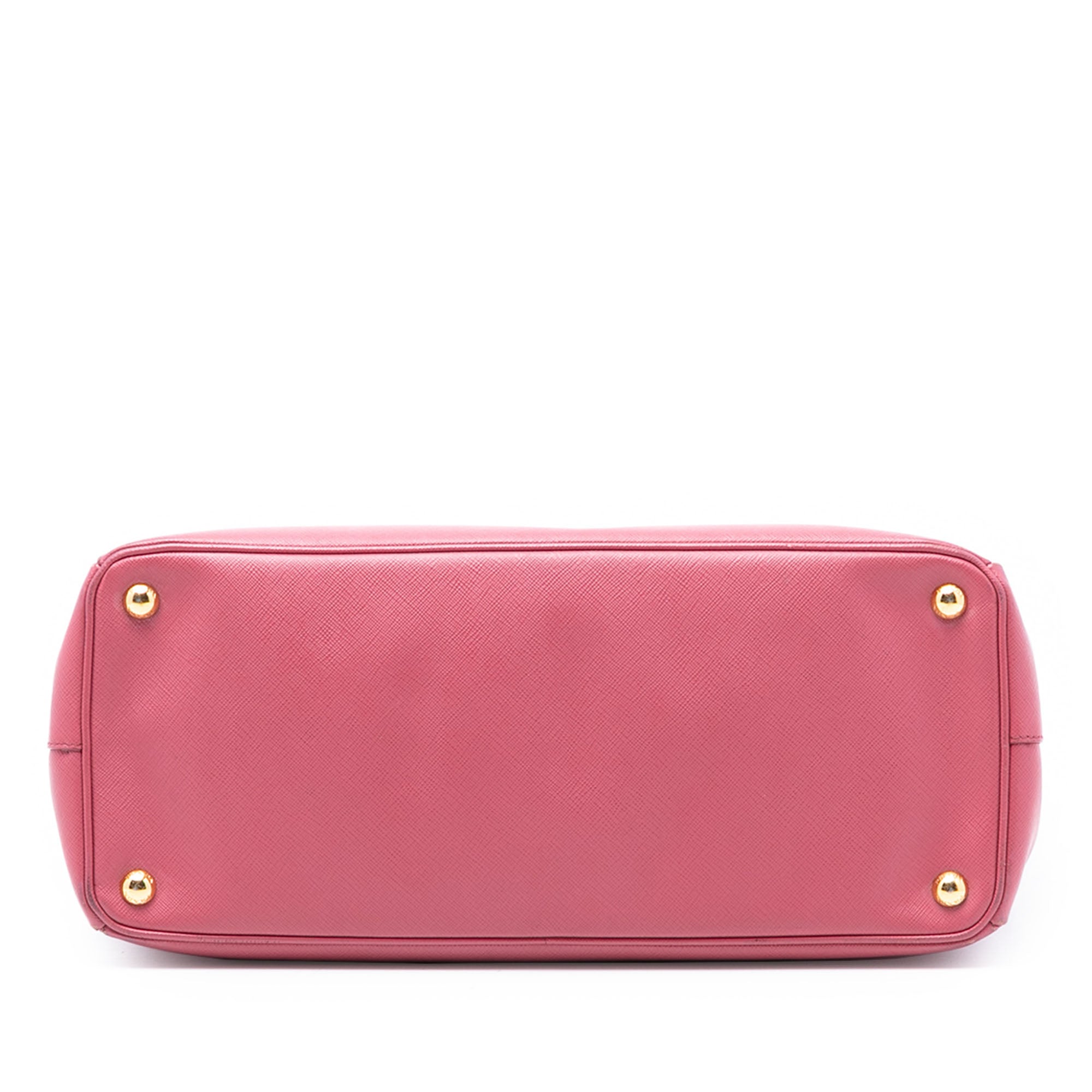 Medium Saffiano Lux Galleria Double Zip Tote