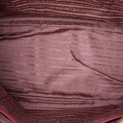 Medium Saffiano Lux Galleria Double Zip Tote