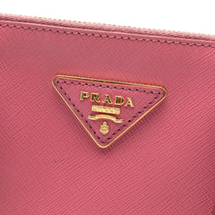 Medium Saffiano Lux Galleria Double Zip Tote