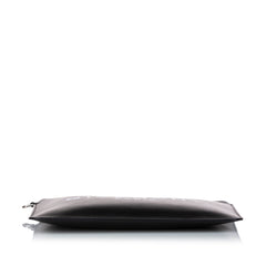 Logo Leather Clutch Bag_3