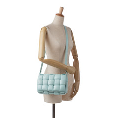Nappa Intrecciato Padded Cassette Crossbody