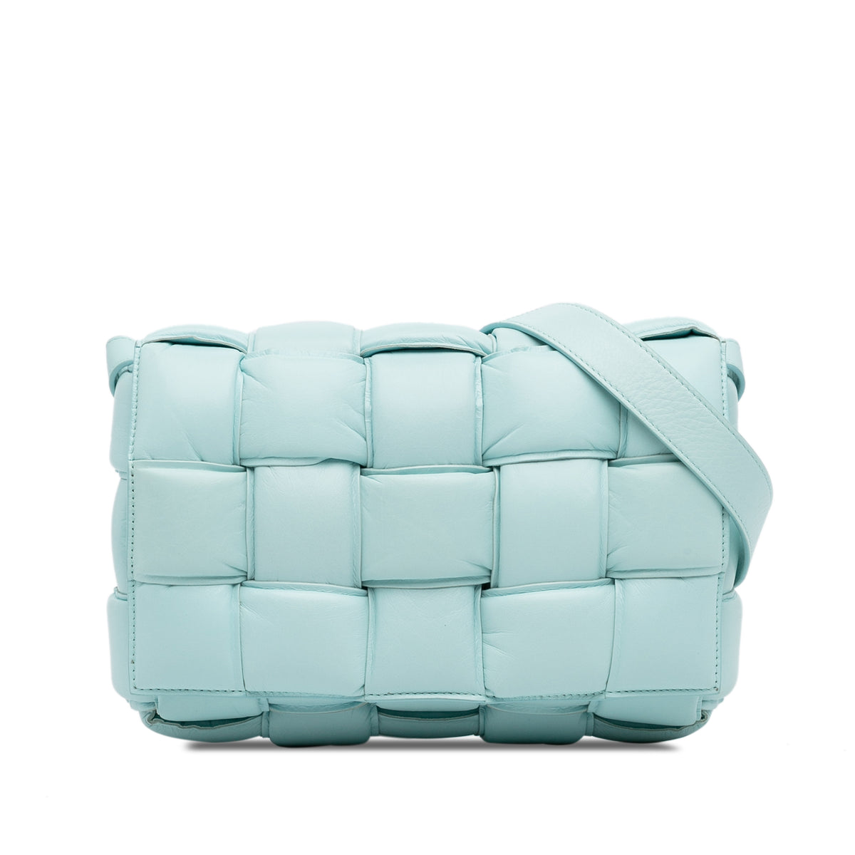 Nappa Intrecciato Padded Cassette Crossbody
