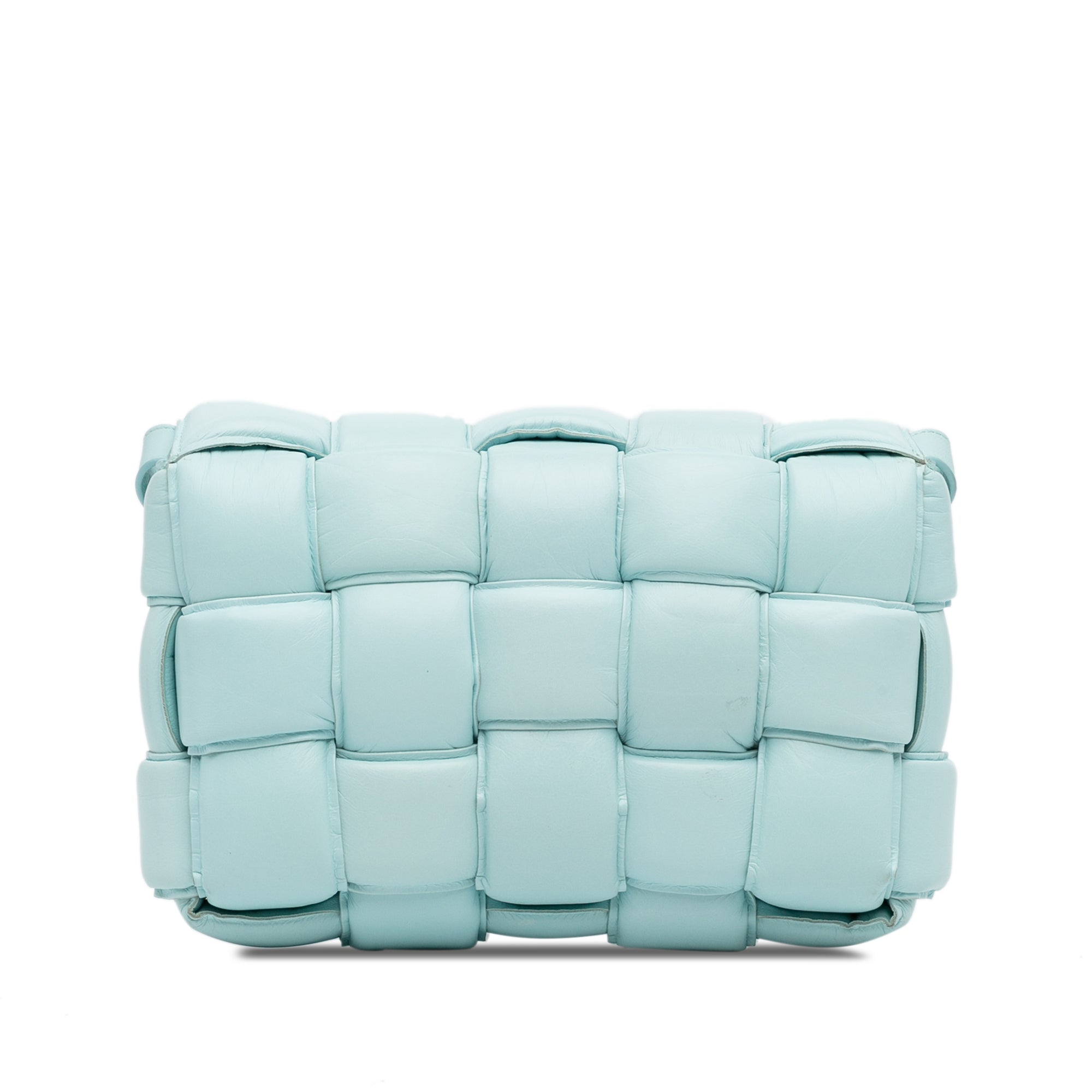 Nappa Intrecciato Padded Cassette Crossbody