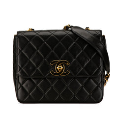 Quilted Lambskin XL Square Flap