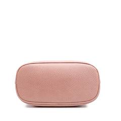 Mini Leather GG Charm Dome Satchel