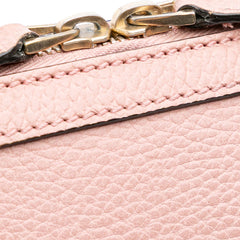 Mini Leather GG Charm Dome Satchel