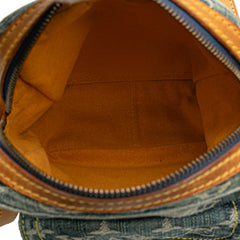 Monogram Denim Camera Bag