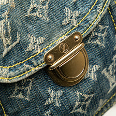 Monogram Denim Camera Bag