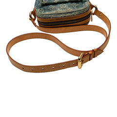 Monogram Denim Camera Bag