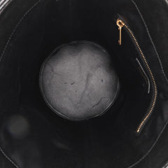 Medium Lambskin Cecile Bucket Bag