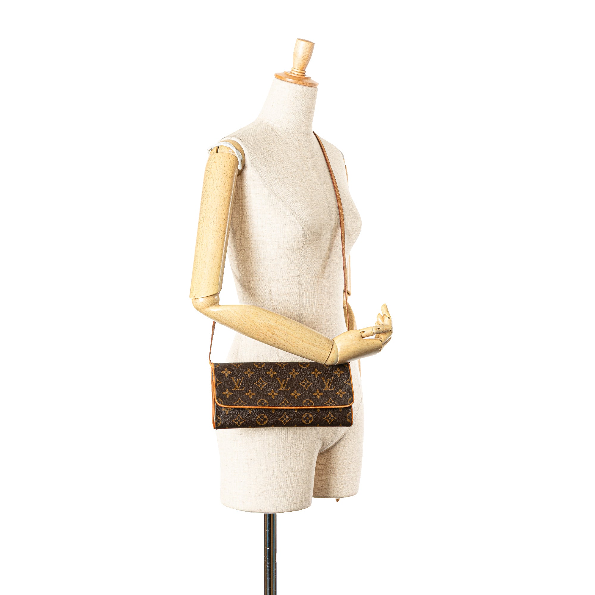 Monogram Pochette Twin GM