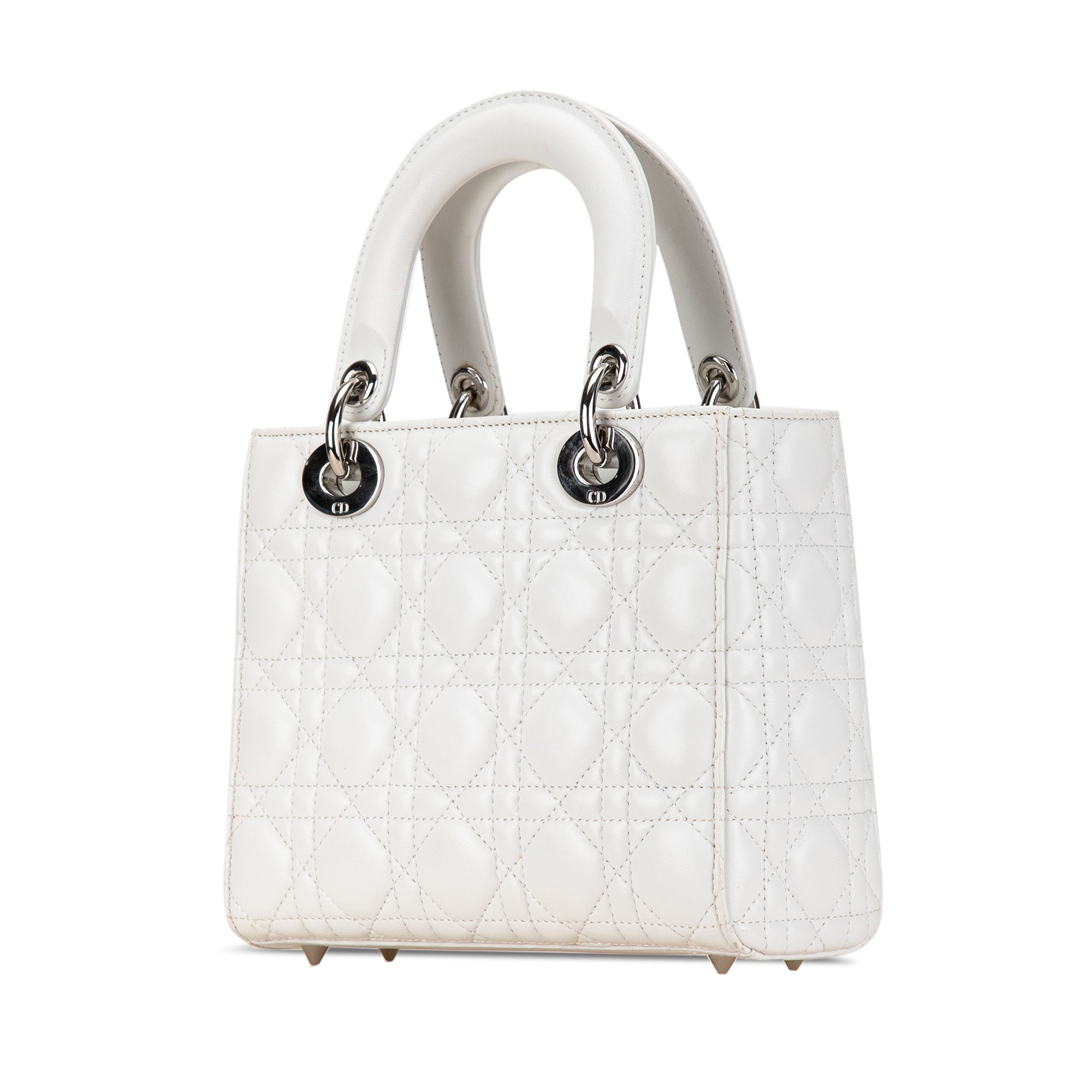 Small Lambskin Cannage Lady Dior