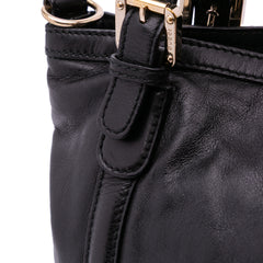 Medium Leather Britt Satchel