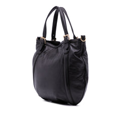 Medium Leather Britt Satchel