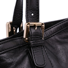 Medium Leather Britt Satchel