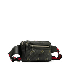 GG Supreme Web Tiger Belt Bag