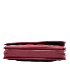 CC Quilted Lambskin Wallet on Chain