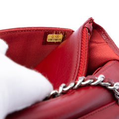 CC Quilted Lambskin Wallet on Chain