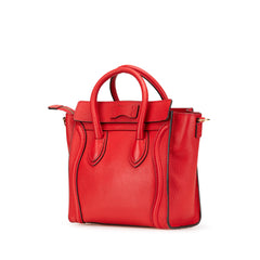 Nano Leather Luggage Tote