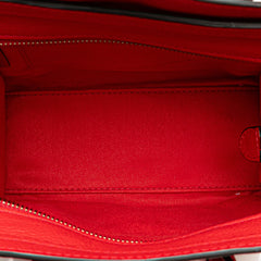 Nano Leather Luggage Tote