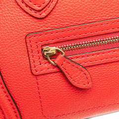 Nano Leather Luggage Tote