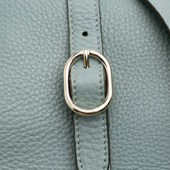 Medium Calfskin Bamboo Shopper Satchel