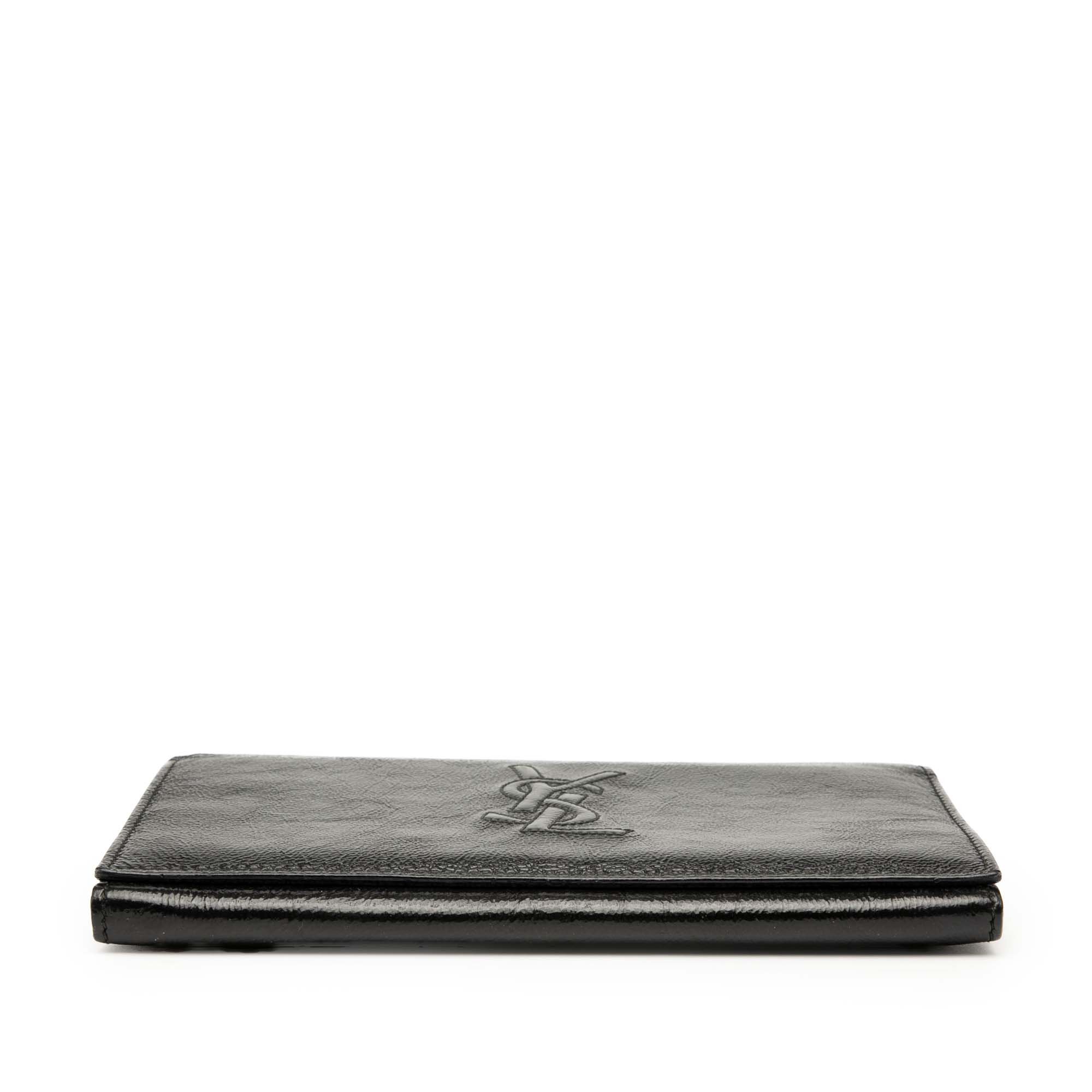 Crinkled Calfskin Belle de Jour Chain Clutch