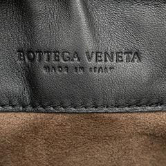 Small Leather Embroidered Stripe Olimpia Shoulder Bag