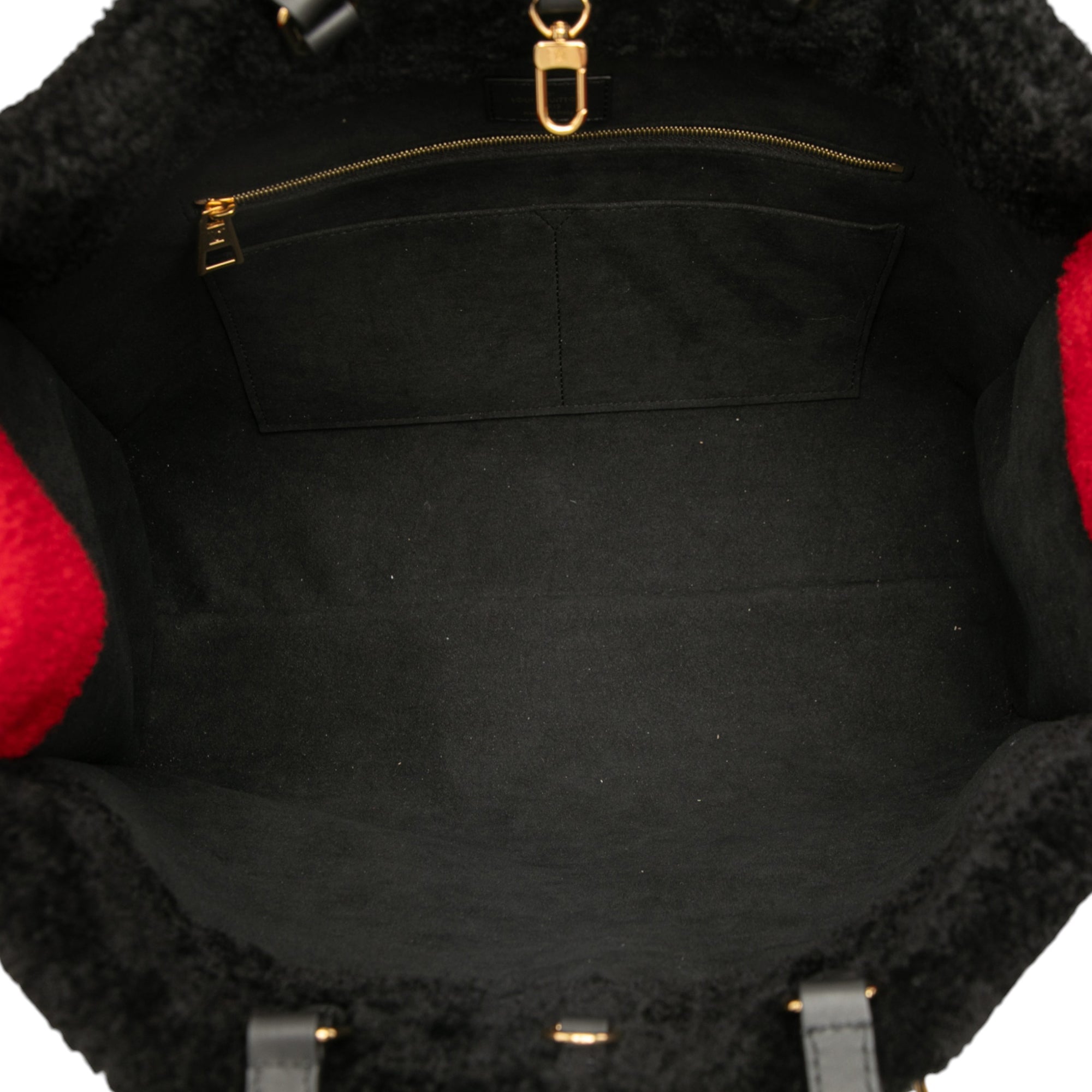 Monogram Giant Shearling Teddy Onthego GM