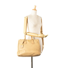 Large Vitello Daino Double Zip Tote
