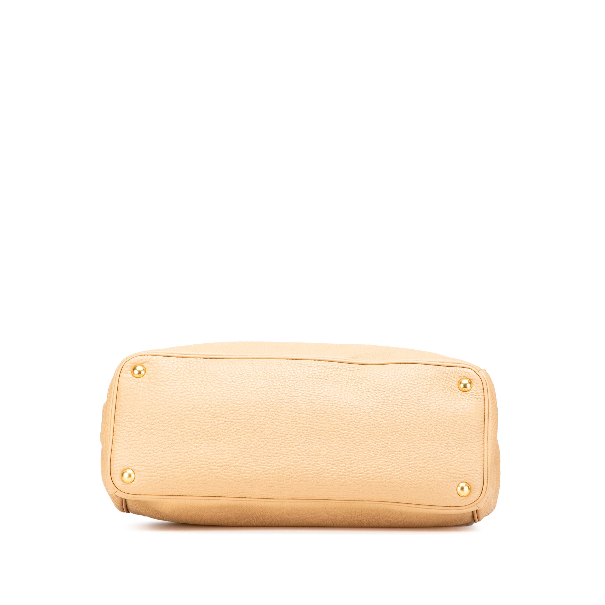 Large Vitello Daino Double Zip Tote