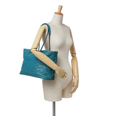 Small Quilted Caviar Daily Shopping Tote
