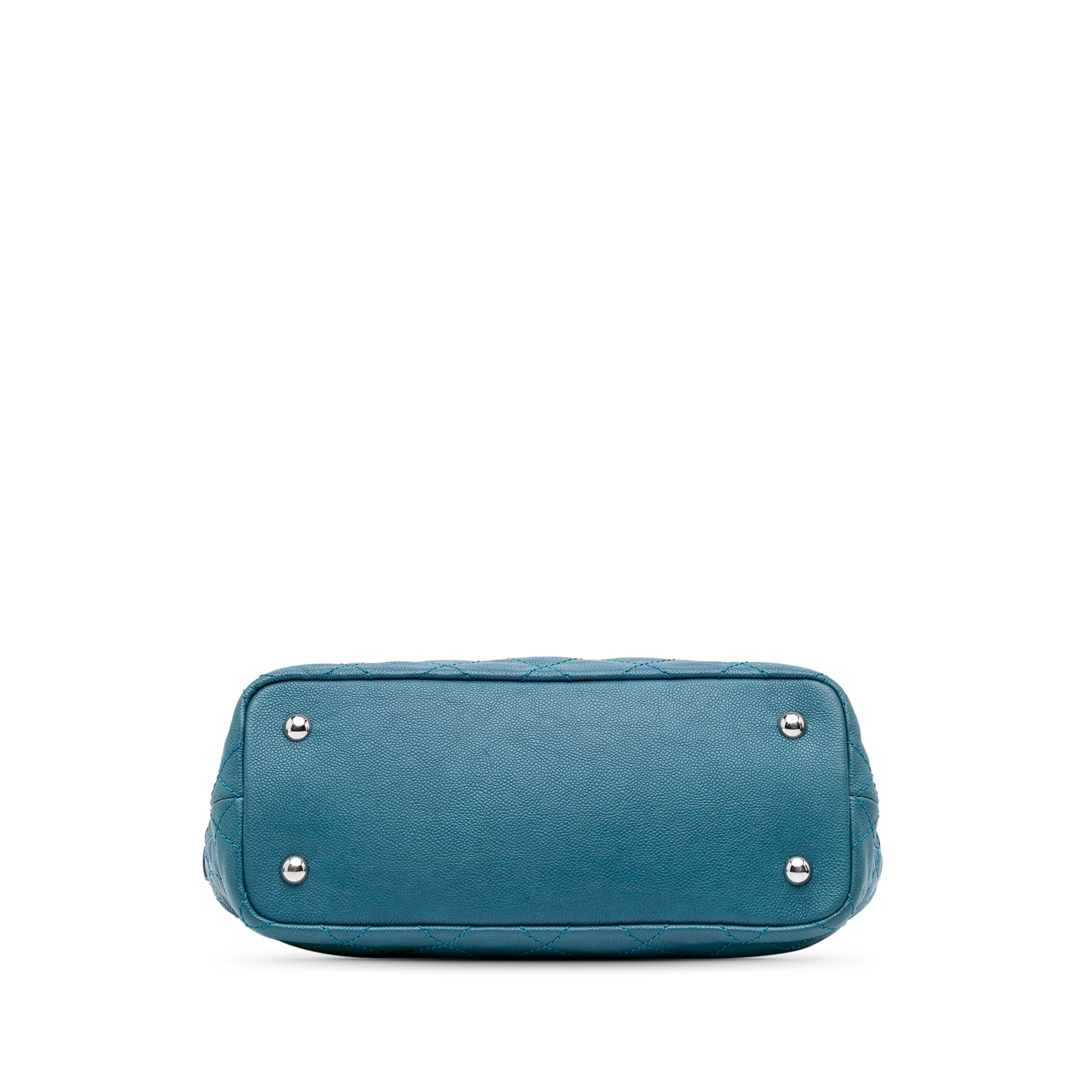 Small Quilted Caviar Daily Shopping Tote