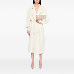 Honeycomb Coated Canvas Clutch