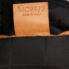 C Macadam Suede Shoulder Bag