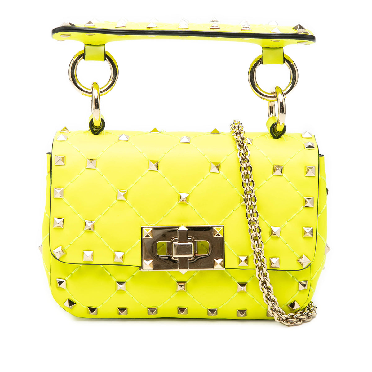 Mini Nappa Rockstud Spike Satchel