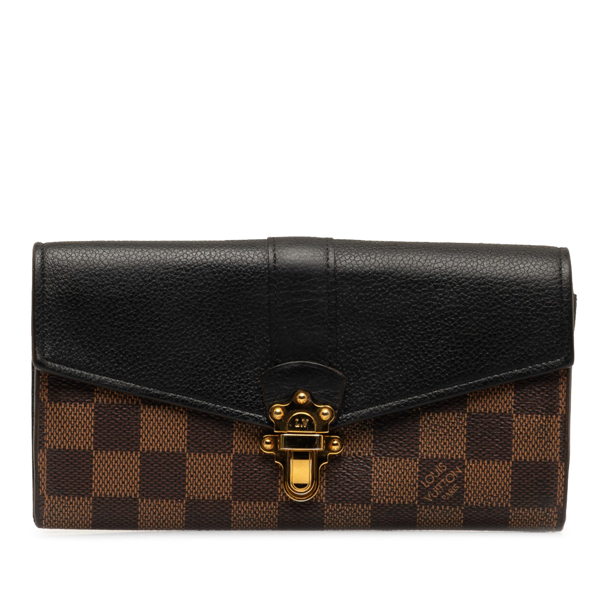 Damier Ebene Portefeuille Clapton_0