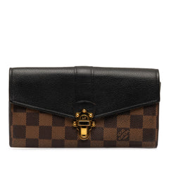 Damier Ebene Portefeuille Clapton_0