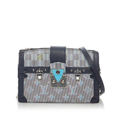 Monogram Damier Pop Trunk Clutch 