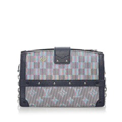 Monogram Damier Pop Trunk Clutch 