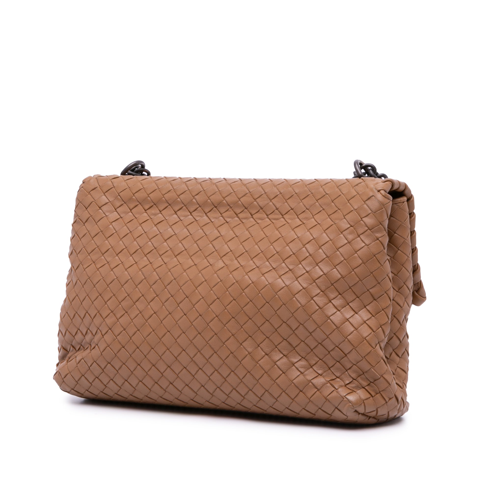 Medium Nappa Intrecciato Olimpia Shoulder Bag