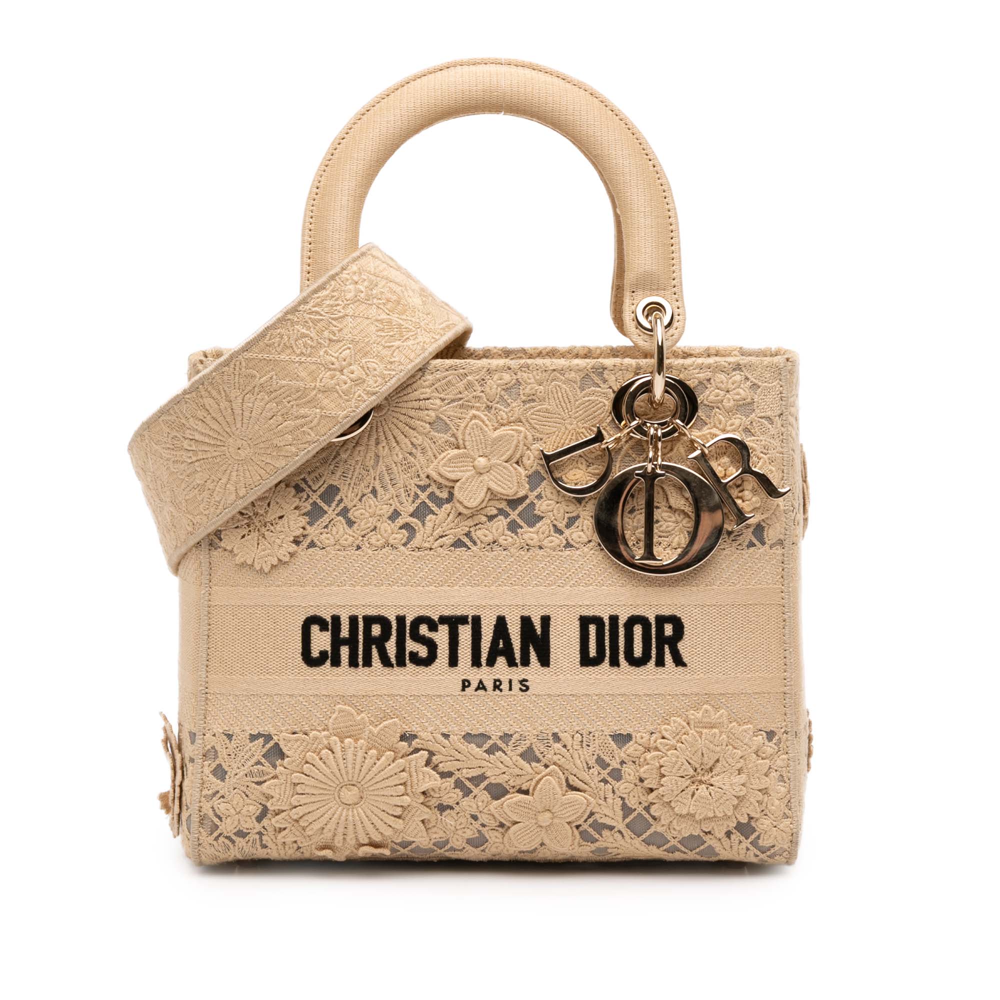 Medium Embroidered Lace 3D Macrame Lady D Lite