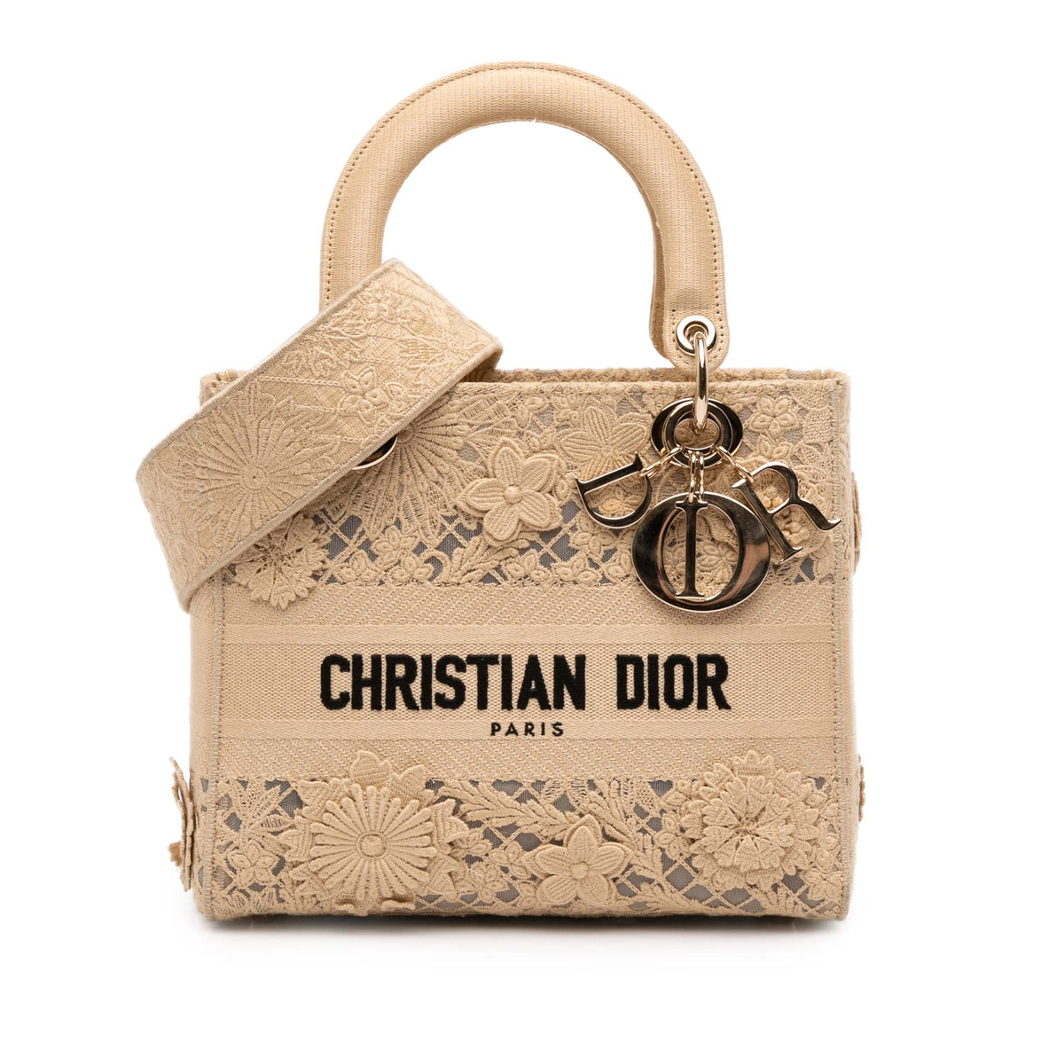 Medium Embroidered Lace 3D Macrame Lady D Lite